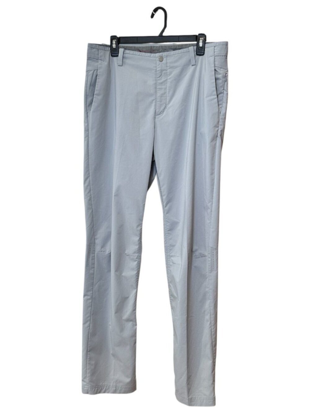 Nike Tiger Woods Golf Pants Mens Size 34 x 34 Vented Stretch Ice Gray READ